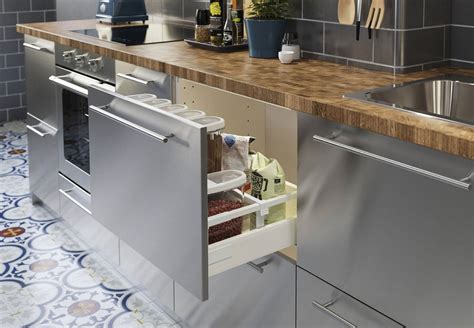 ikea stainless steel kitchen cabinet|ikea stainless steel kitchen countertops.